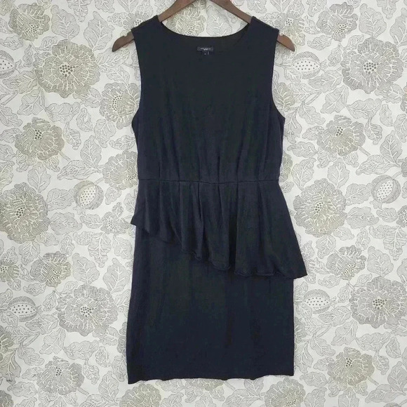 Ann Taylor Sleeveless Ruffle Mini Sheath Dress Work Career Size 6 - Picture 1 of 7